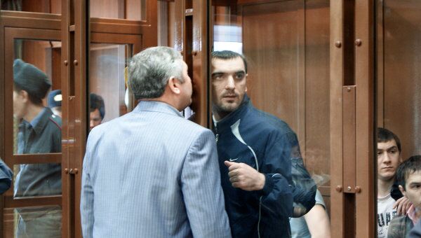 Аслан Черкесов в зале заседания Московского городского суда