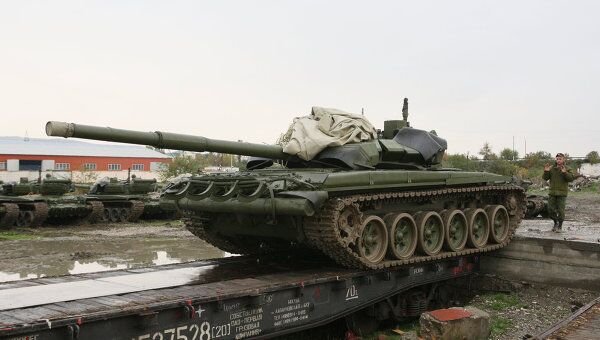 Танк Т-72Б в Чеченской республике. Архивное фото