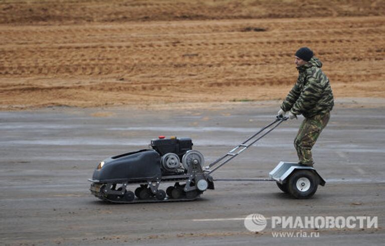 Показ техники в рамках выставки Интерполитех-2011