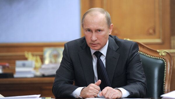 Председатель правительства России Владимир Путин