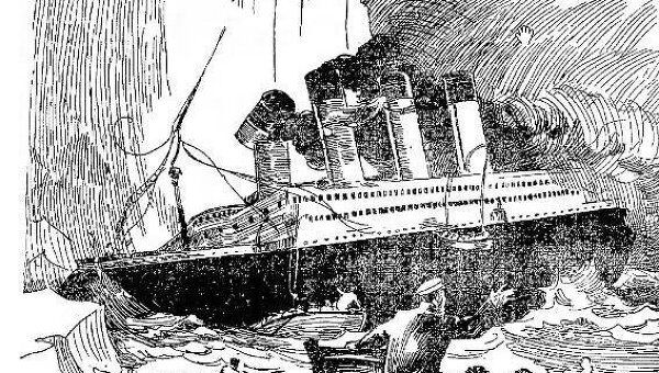 Рисунок Титаника