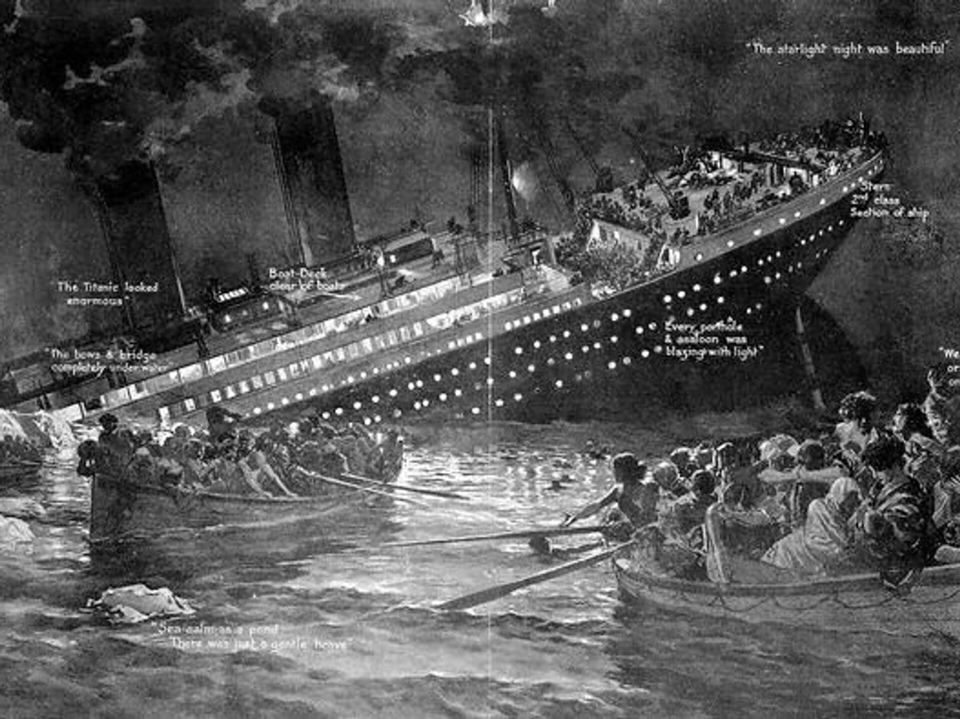 Титаник: тогда и сейчас (43 фото). 