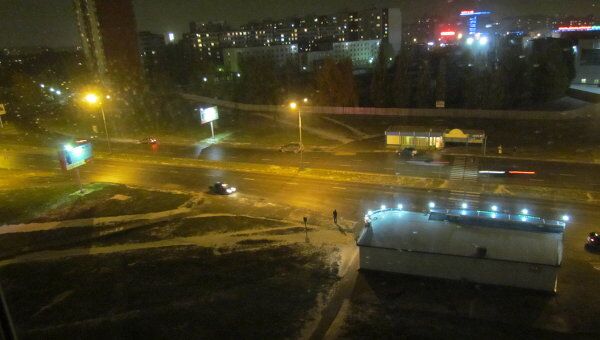 Первый снег покрыл улицы Набережных Челнов