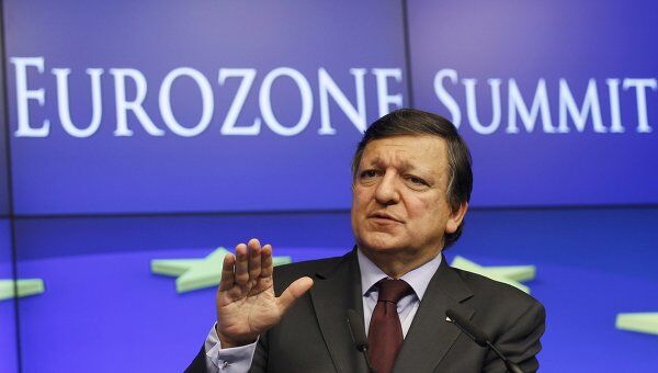 Глава еврокомиссии Жозе Мануэл Баррозу. Архив