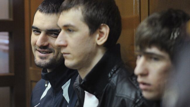 Оглашение приговора по делу об убийстве болельщика Спартака Егора Свиридова в Мосгорсуде 