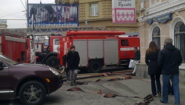 Пожар в Большом Левшинском переулке