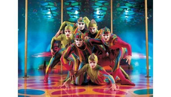 Номер из репертуара Cirque du Soleil