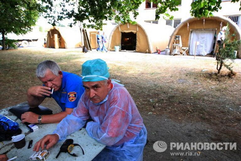 Цхинвали после разрушений