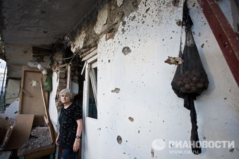 Обстановка в Цхинвали после прекращения огня