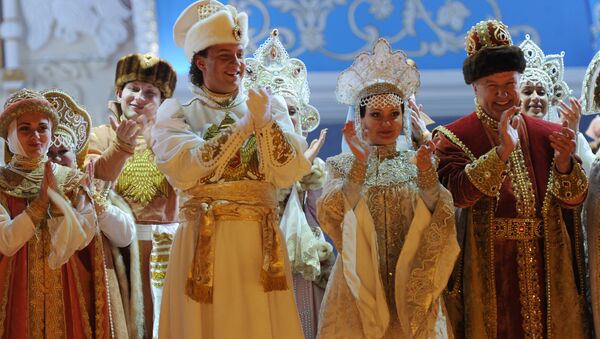 Предпремьерный показ оперы Руслан и Людмила на сцене Большого театра. Архивное фото