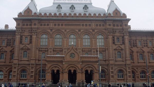 Здание Исторического музея на Красной площади. Архивное фото