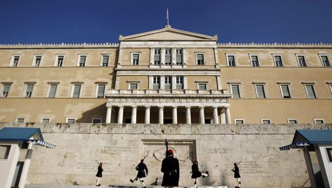 Здание Парламента Греции в Афинах 