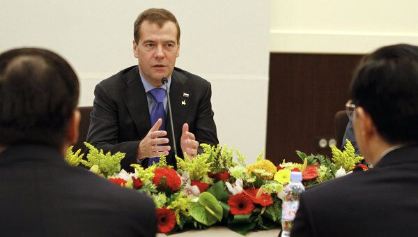 Президент РФ Д.Медведев провел переговоры с председателем КНР Ху Цзиньтао