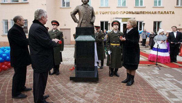 Открытие памятника Григорию Потемкину в Смоленске