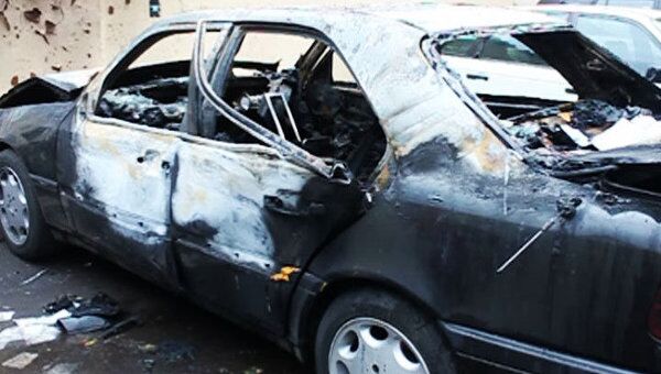 Еще два автомобиля сгорели на юге Москвы