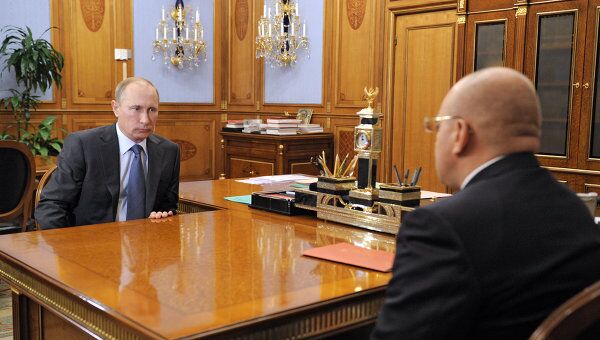 Встреча В. Путина и И. Федорова