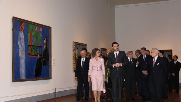 Королева Испании открыла в Мадриде выставку Сокровища Эрмитажа