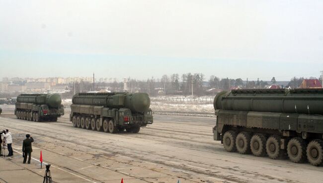 Ракетные войска стратегического назначения. Архивное фото