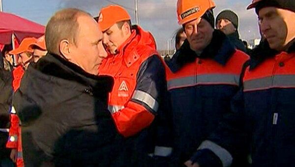 Путин открыл дорогу, на строительстве которой сэкономили 300 млн рублей