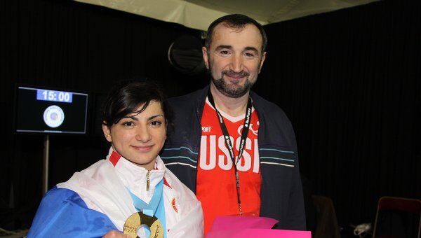 Светлана Царукаева и Казбек Золоев (слева направо)