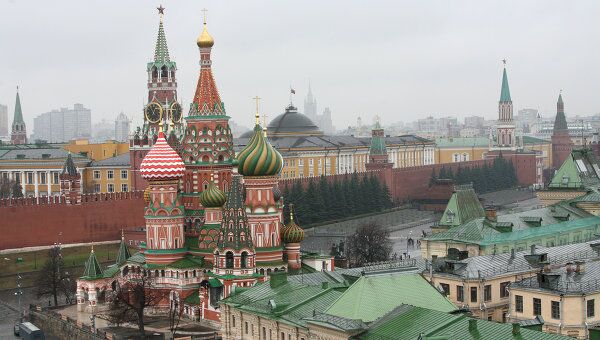 Кремль и собор Василия Блаженного 