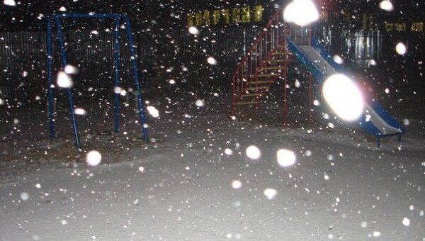 Первый снег в Туле
