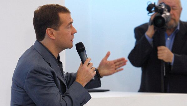 Встреча Д. Медведева с представителями сетевых сообществ