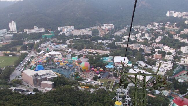 Парк развлечений и океанариум Оушен-Парк (Ocean Park). Архивное фото