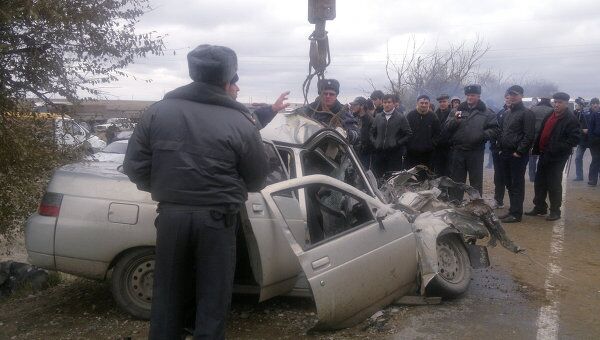 Четыре человека погибли в крупном ДТП в Дагестане