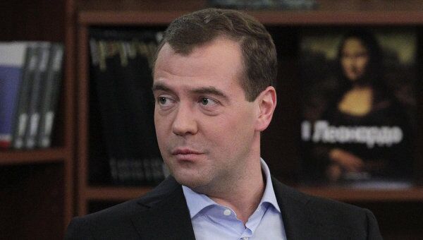 Президент РФ Д.Медведев встретился с представителями СМИ в Хабаровске