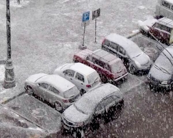 Сильный снег не повлиял на дорожную ситуацию в Москве