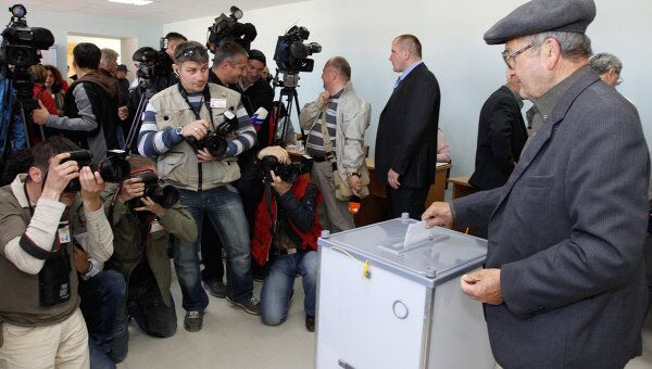 Выборы в Южной Осетии. архив