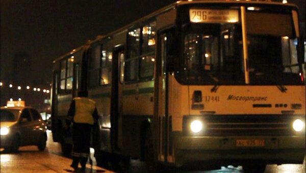 Рейсовый автобус переехал пешехода в Москве