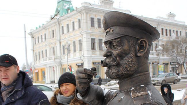 Памятник городовому Омск