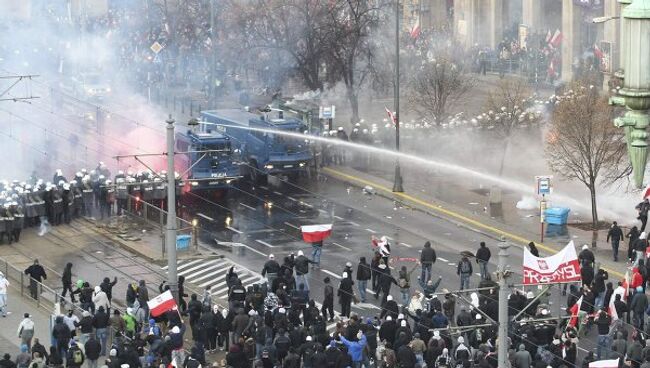 Беспорядки в Варшаве