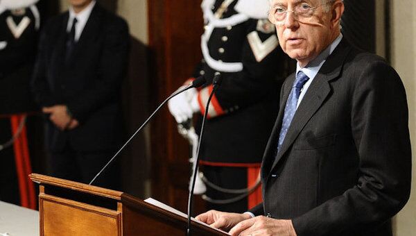 Новым премьер-министром Италии назначен Марио Монти