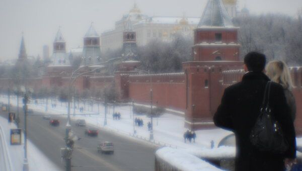 Зима в Москве. Архив