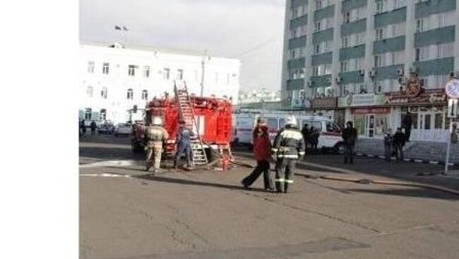 Возгорание в гостинице Юбилейная Амурской области