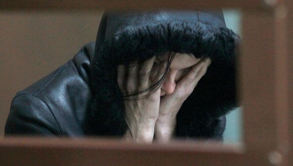 Жанна Суворова, сбившая двух мужчин в ДТП на Бирюлевской улице в Москве, на заседании Нагатинского суда по рассмотрению вопроса об аресте