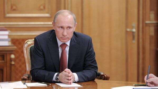 Владимир Путин проводит совещание по вопросам гособоронзаказа