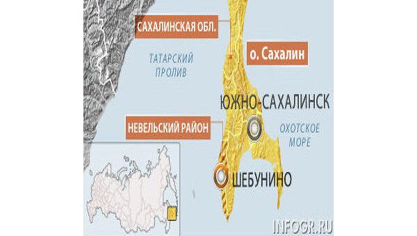Землетрясение магнитудой 7,3 произошло в Охотском море
