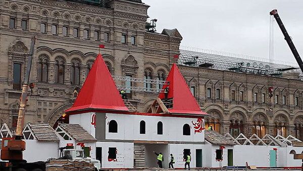 Большой зимний каток на Красной площади откроется в конце ноября 