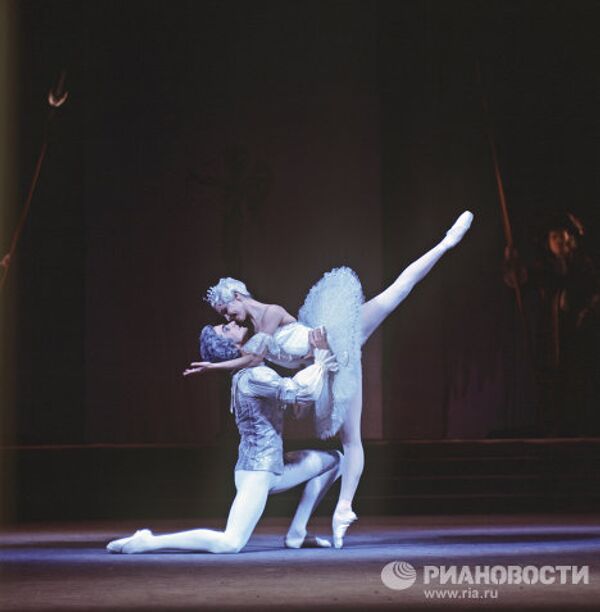 Людмила Семеняка и Александр Богатырев в балете Спящая красавица