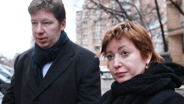Бизнесмен Алексей Козлов с супругой, журналисткой Ольгой Романовой