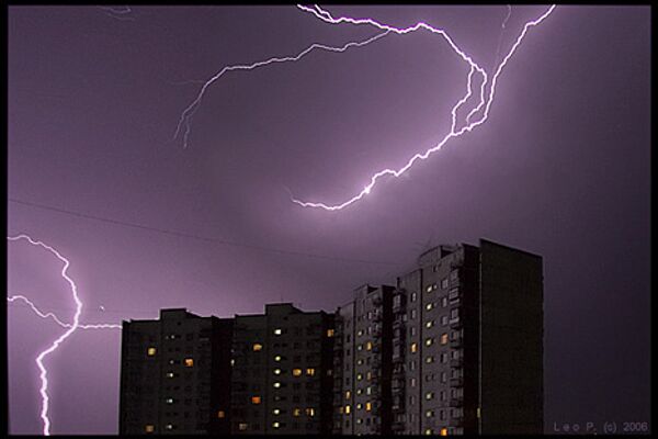 Карта грозы в реальном времени грозы