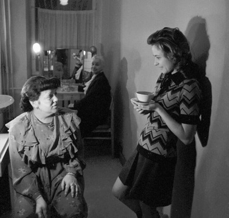 Галина Волчек и Марина Неелова