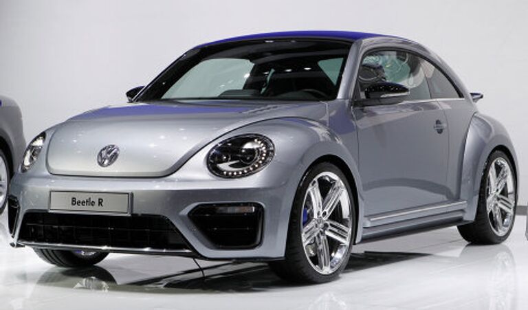 Volkswagen Beetle R на автосалоне в Лос-Анджелесе