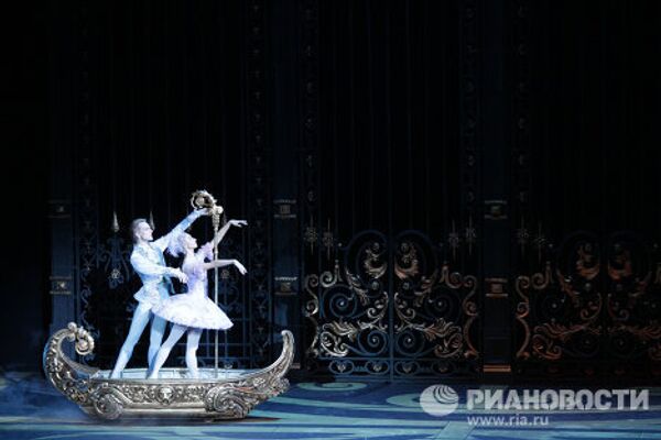 Репетиция балета Спящая красавица в Большом театре