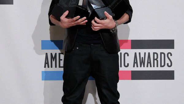 Джастин Бибер на премии MTV American Music Awards
