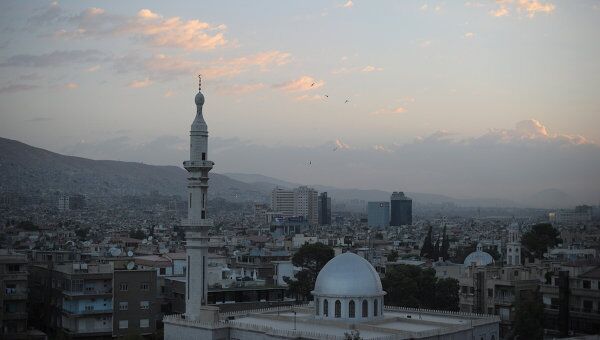Панорама Дамаска. Архив